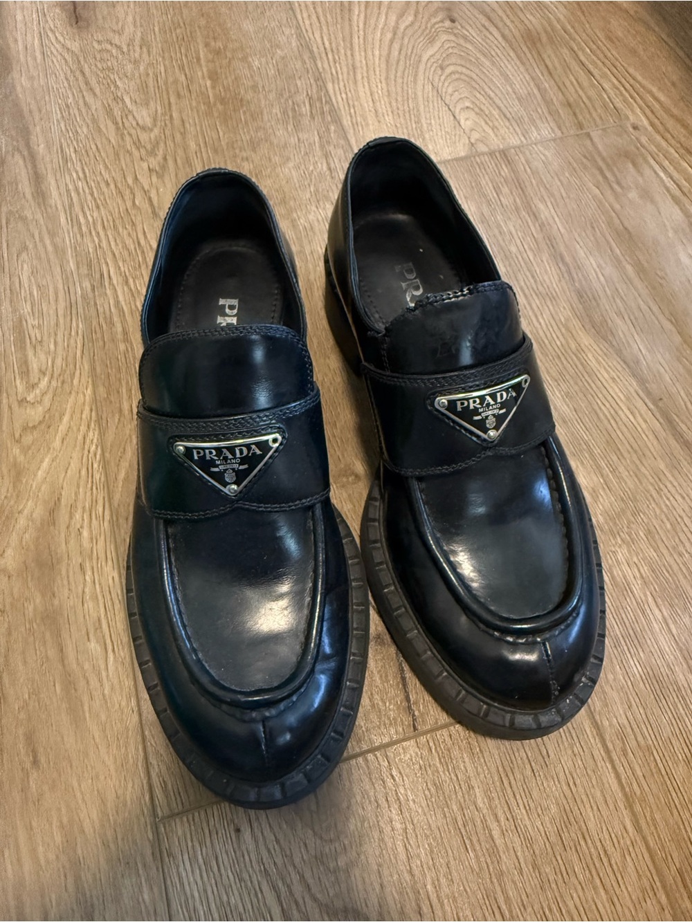Authentic Prada Loafers - Picture 2 of 7